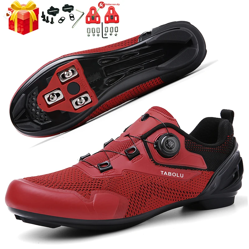 

Cycling Sneakers MTB Men Footwear Road Dirt Bike Racing Women Bicycle Mountain Spd Speed Flat Shoes Cleat Clit