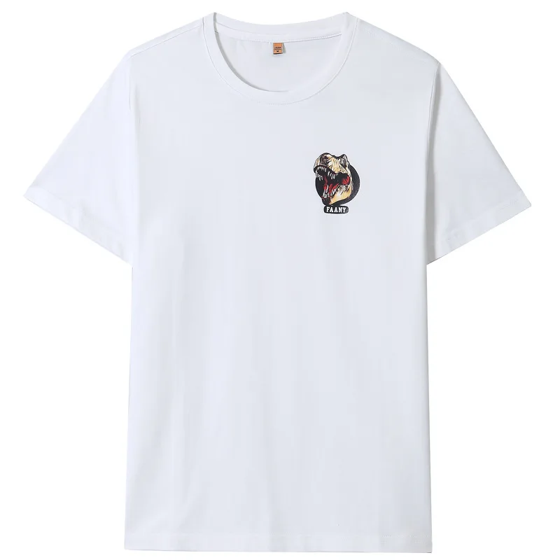 

3702 Hot Sale High Quality Fashion Mens T Shirts Short Sleeve T-shirt Mens Solid Casual Cotton Tee Shirt Summer Clothing