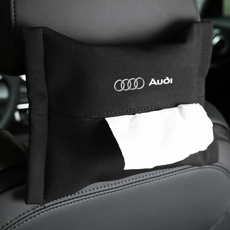 

Fashion Car Tissue Box Sun Visor PU Leather Auto Interior For Audi Sline A3 A4 A5 A6 A7 Q3 Q5 SQ5 Quattro Q7 S3 S4 S5 S6 RS3 RS4