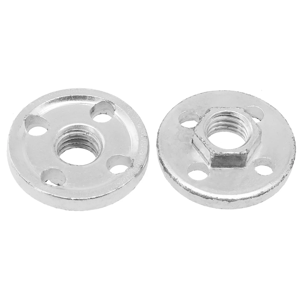 

2pcs Angle Grinder Pressure Plate Cover HexNut For 100 Type Angle Grinder Polisher Removing Open-end Wrenches Vise Power Tool