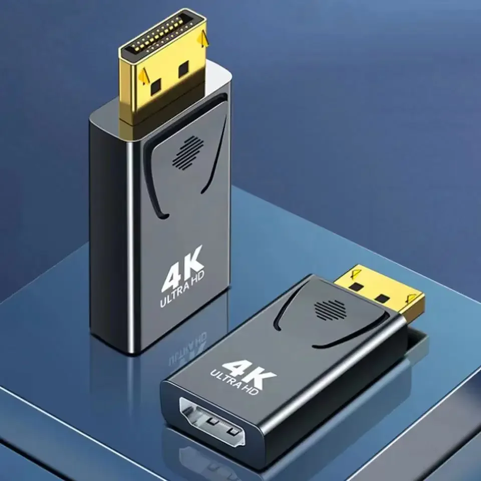 Совместимый с DisplayPort-HDMI адаптер 4K 1080P DP папа-мама HDMI-совместимый преобразователь