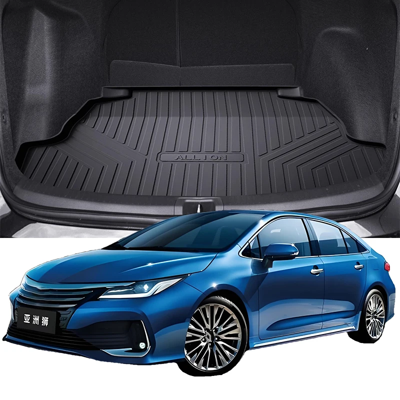 Обновление TPE задние коврики для багажника автомобиля подушечки хранения