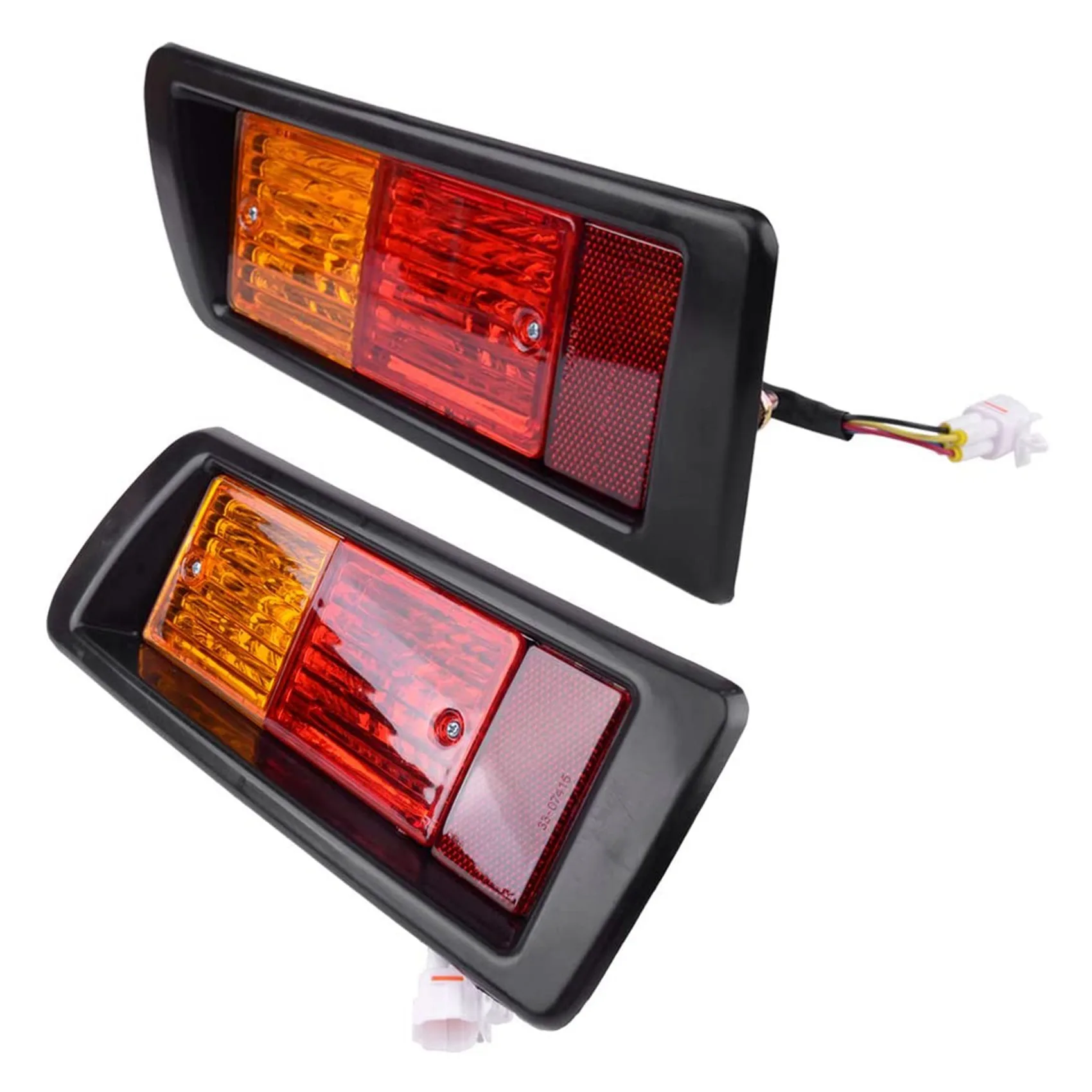 

1 Pair Tail Bumper Rear Fog Lights Lamp 81550-60440 81550-60520 Fit for Toyota Land Cruiser Prado FJ90/95 1996