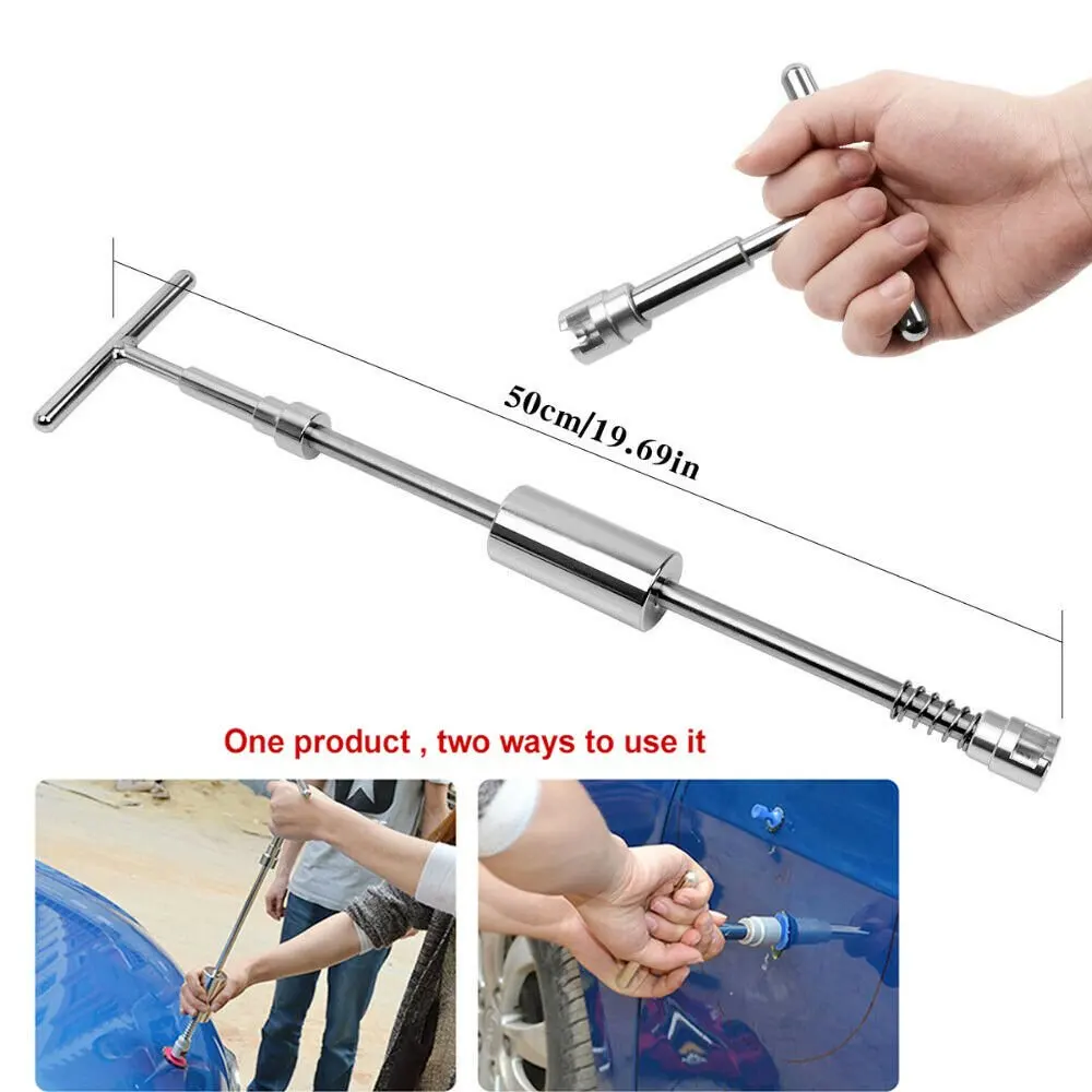 

Car Body Dent Puller Glue Gun Tool Paintless Dint Hail Damage Remover Repair Kit