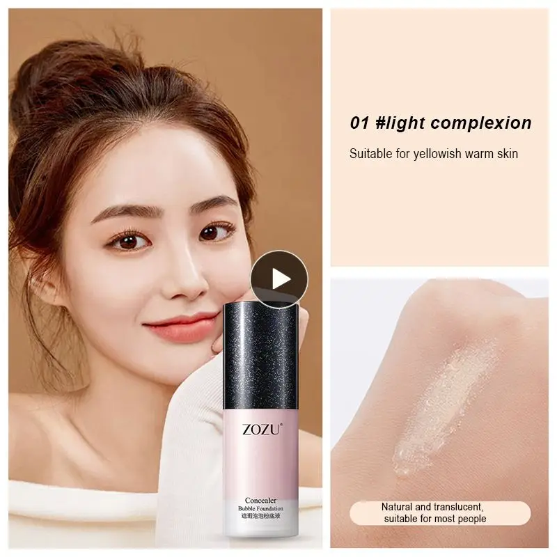 

Liquid Foundation Concealer Repair Natural Makeup BB Cream Moisturizing Breathable Delicate Base Cream Makeup Primer TSLM2