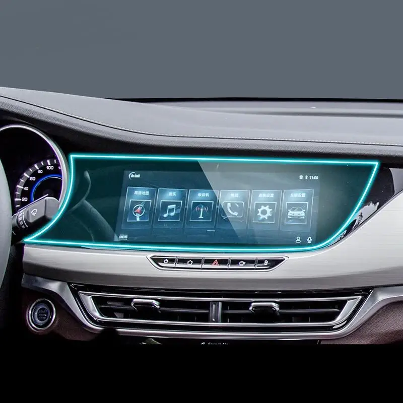 

Для Changan Eado XT EV460 2018-2020Car GPS навигация Защитная пленка для ЖК-экрана экран ТПУ пленка защита экрана от царапин внутри