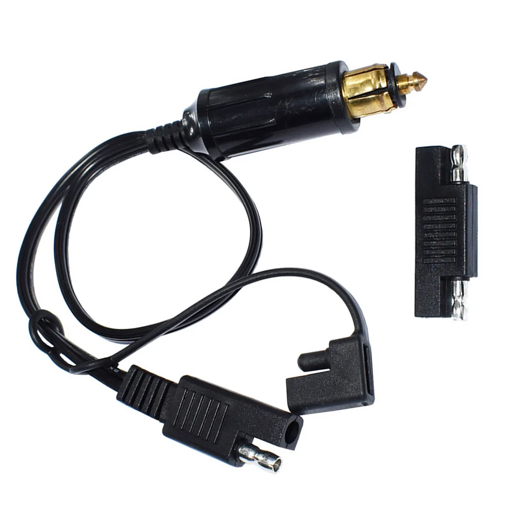 Brand New Motorcycle Charger Adapter Cable Battery Management For Device Heating GPS And Tire Inflation Plastic And Metal