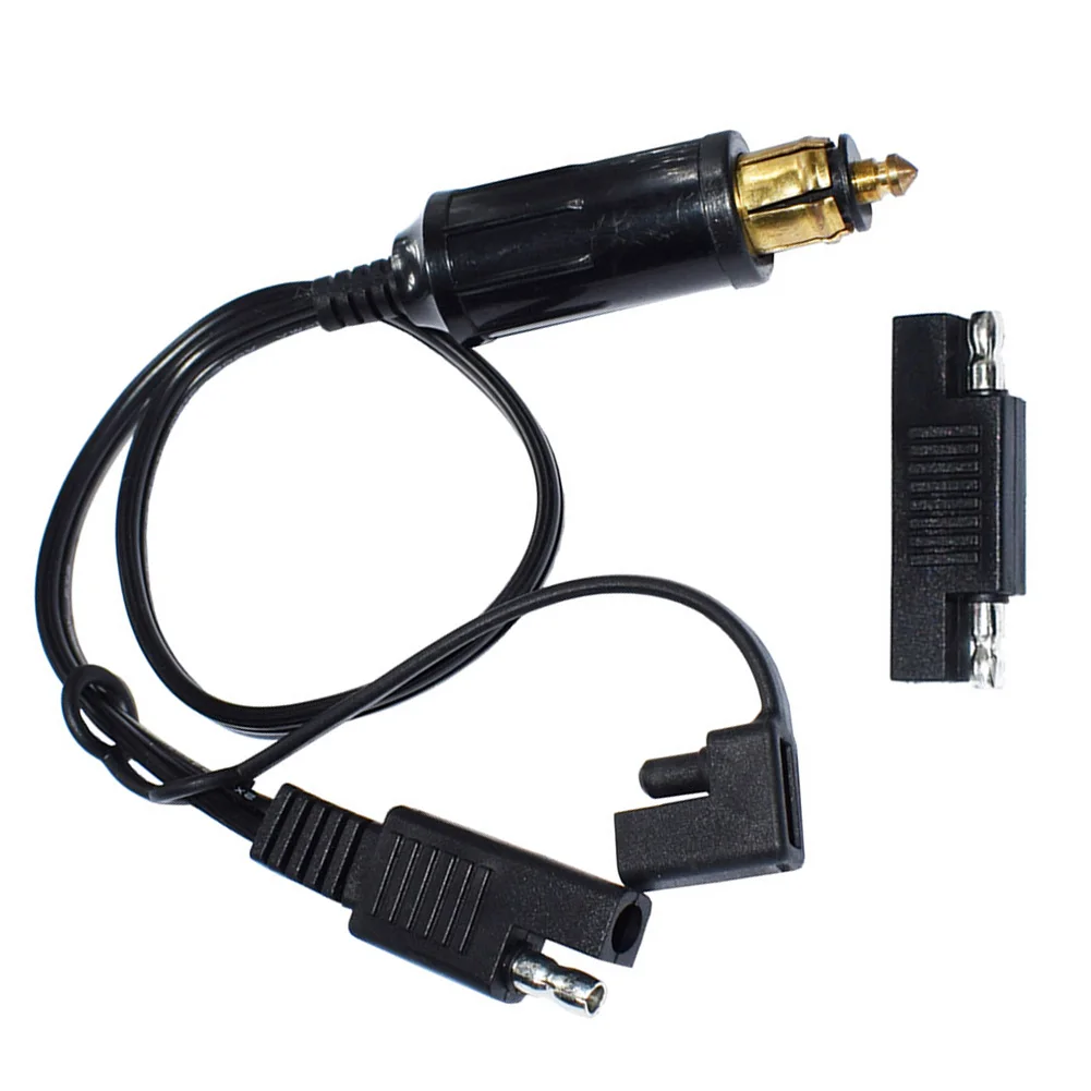 

Brand New Motorcycle Charger Adapter Cable Battery Management For Device Heating GPS And Tire Inflation Plastic And Metal