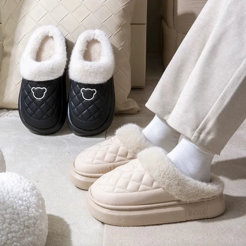 Женские тапочки с нескользящей подошвой цвет в ассортименте