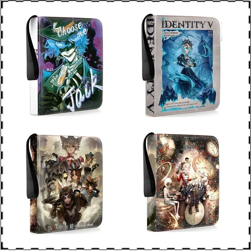400 шт./900 шт. Identity V карточный альбом папка для книг 4/9 слотов карт коллекции молния