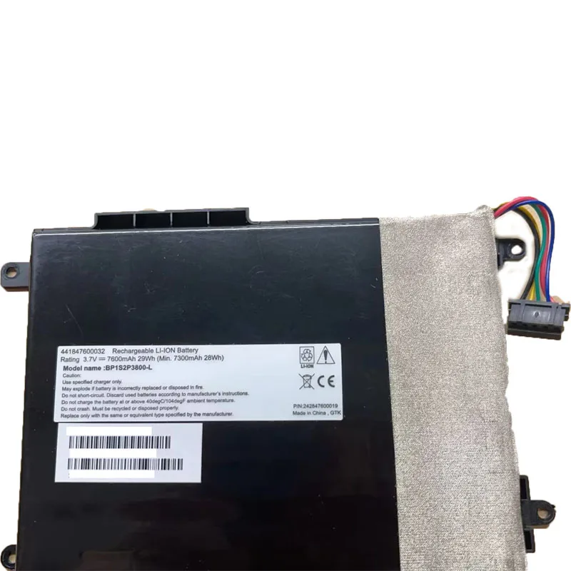 BP1S2P3800-L BP1S2P3800-Y 29Wh 7600mAh 3 7 V Аккумулятор для ноутбука Getac Z710 441847600032 242847600019 Series