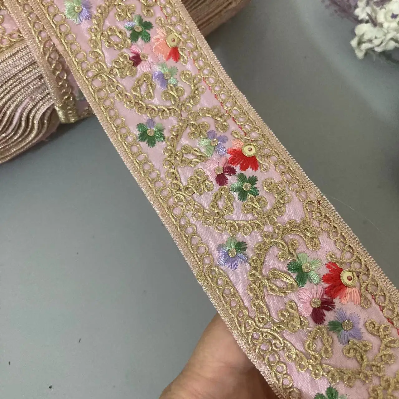 Винтажная этническая лента YUMMY 5см