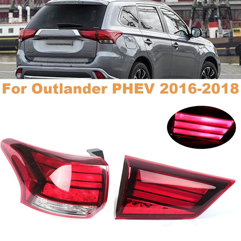 LED Rear Fog Light Reversing Lights Tail Assembly For Mitsubishi Outlander PHEV 2016 2017 2018 |