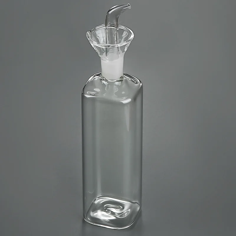 

Стеклянный квадратный горшок для масла