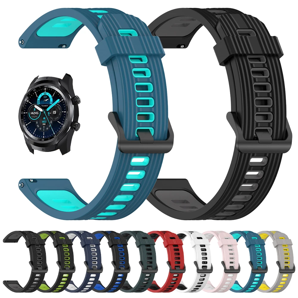 Ремешок для часов TicWatch Pro3 Ultra GPS сменный силиконовый браслет смарт-часов Pro 3