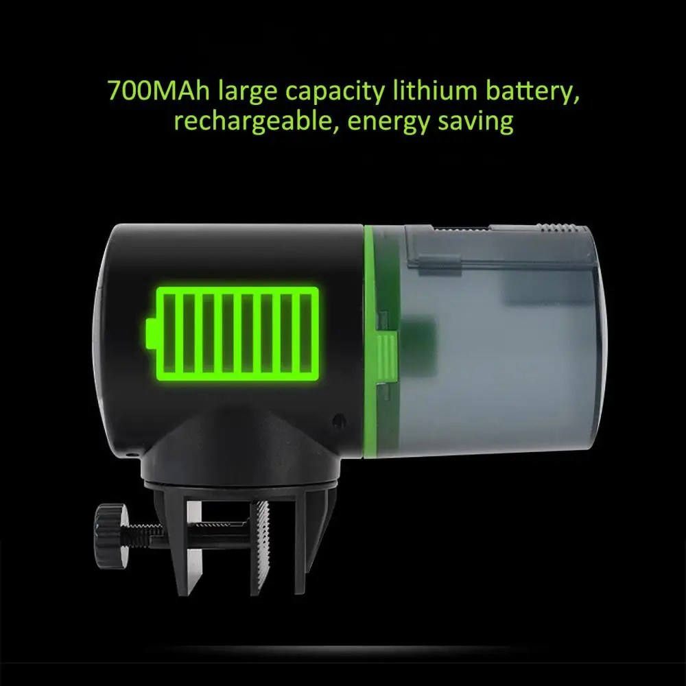 

Умная автоматическая кормушка для аквариума, с ЖК-дисплеем и таймером