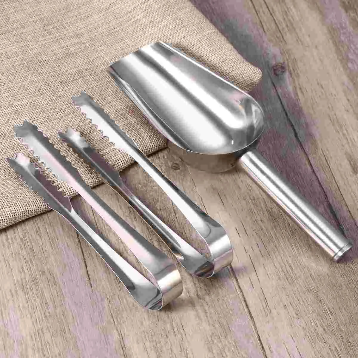 

Tea Scoop Sugar Scoop Metal Scoop Appetizers Scoop Stainless Steel Serving Tongs Buffet Tongs