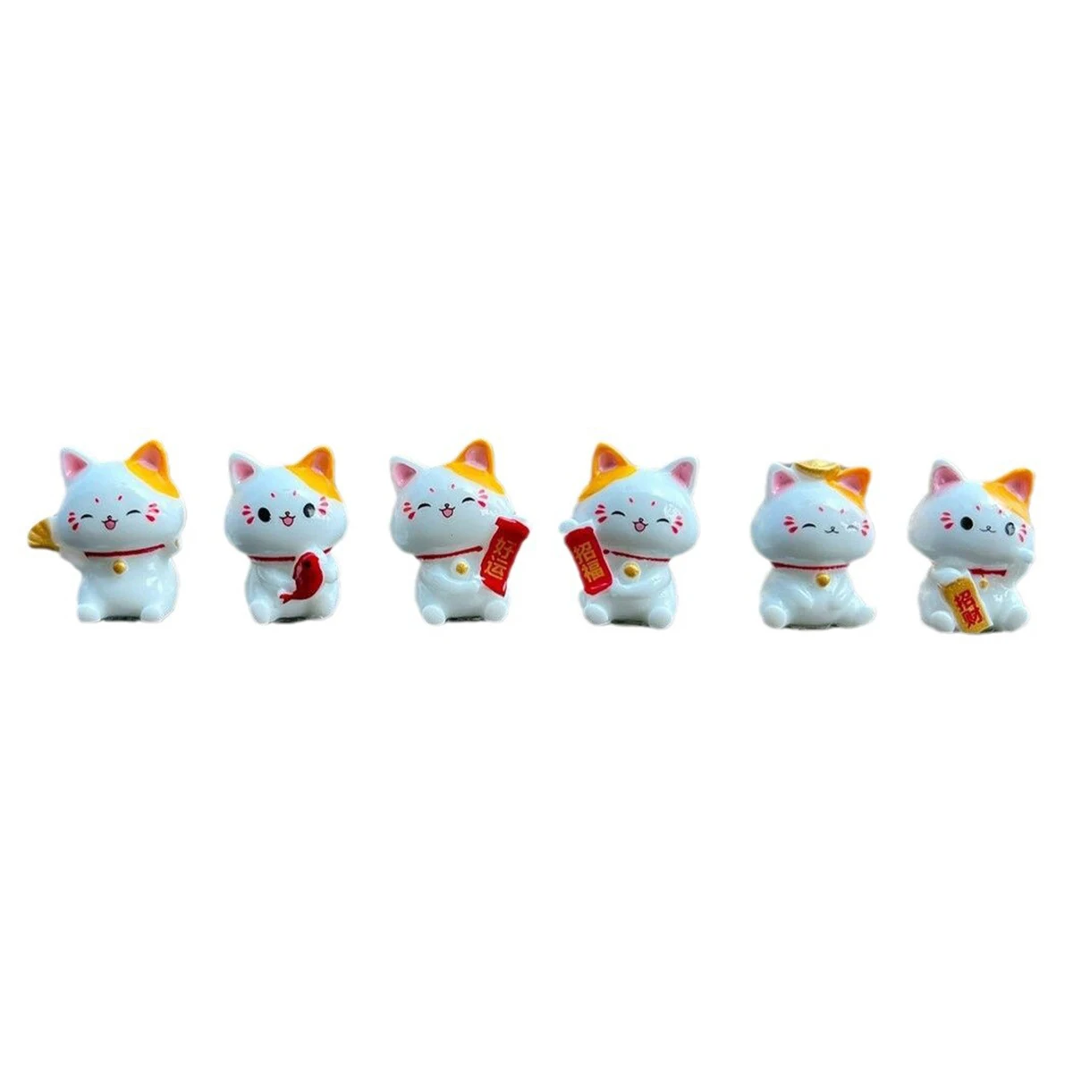 

Японские фигурки кота Манеки-Неко из канифоли