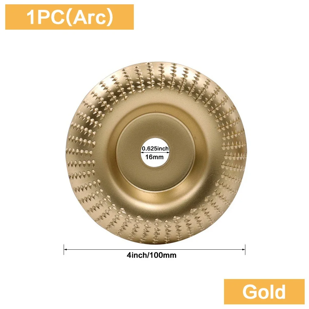 1 шт. диск для резьбы по дереву с универсальным шлифовальным ключом угловой
