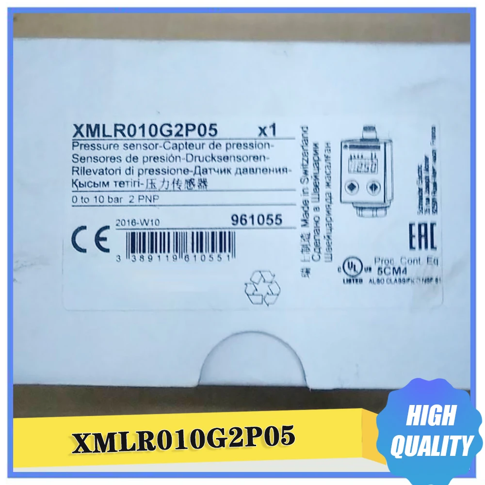 Фото XMLR010G2P05 24 В постоянного тока 2PNP 250 мА для электронного датчика давления Schneider №1