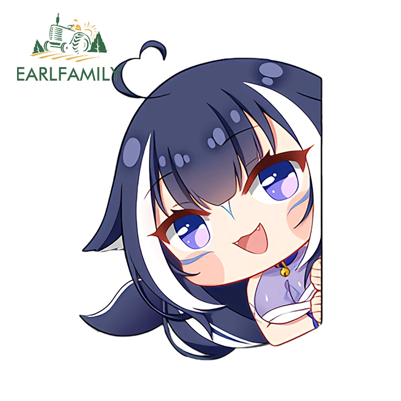 EARLFAMILY 13 см x 9 Shylily боковой глазок автомобильные наклейки Peek Kawaii оригинальный