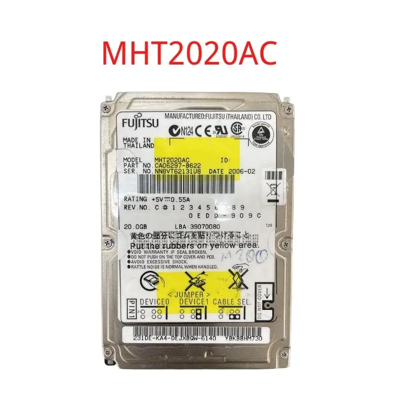 

Industrial equipment hard disk MHT2020AC PATA