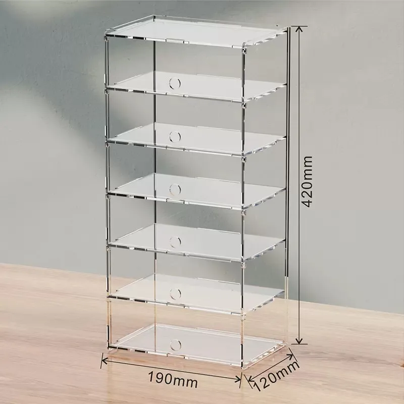 Органайзер для игрушек акриловая витрина гоночных автомобилей прозрачные блоки