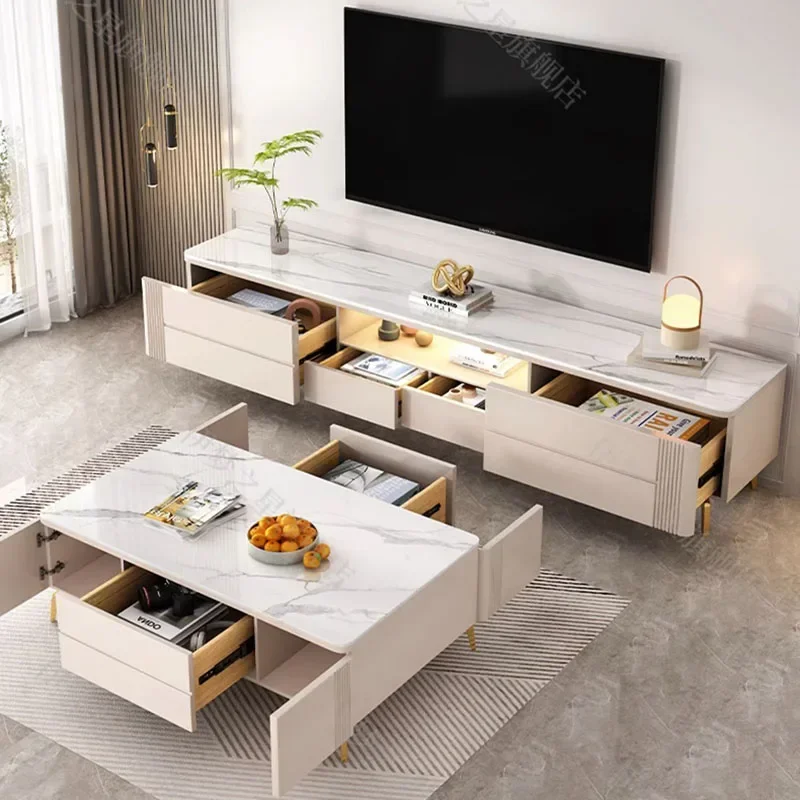 Подставка для телевизора в скандинавском стиле светодиодные лампы тумба