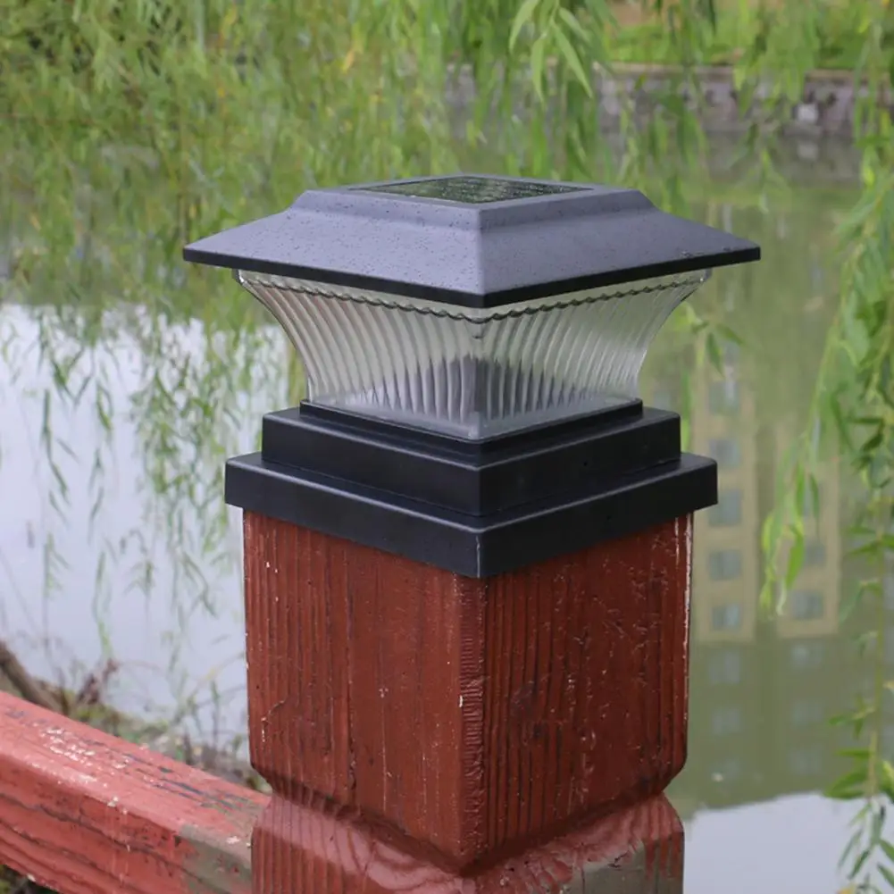 

Solar Power Lights Fence Pillar Light IP65 Outdoor Solar Lamp For Garden Decoration Gate Courtyard Cottage Waterproof Solar Lamp