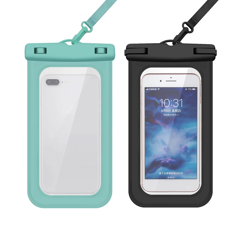 

Waterproof Protective Phone Case Diving Drifting Swimming Underwater Touch Screen Mobile Phone Cover Pouch Bags with Lanyard