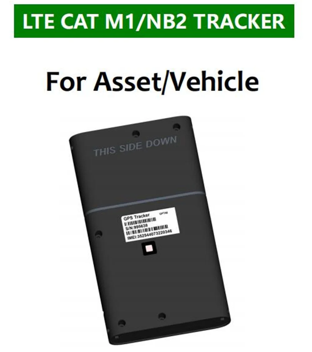 iOT GPS Tracker GPT46  LTE CAT1 M1/NB1/EGPRS Tracker Long Time Standby For Asset/Vehicle Locator