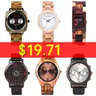 Новинка 2022, деревянные Мужские часы, модные женские наручные часы, светящиеся ручные часы с деревянным ремешком, часы из сплава, отличная Подарочная коробка, часы