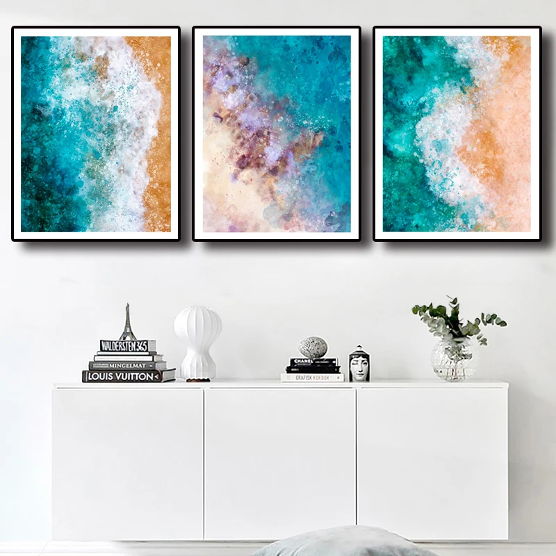 

Настенный постер с изображением морских волн и морских пейзажей