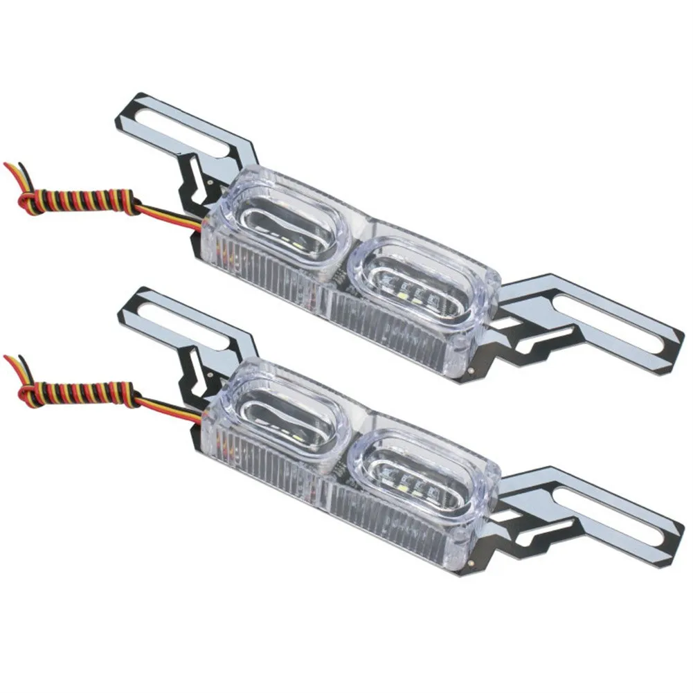 

1pc Motorcycle Flasher LED Strobe Brake Lamp Colorful RGB Brake Light Flow Brake Taillight Directional Accessories