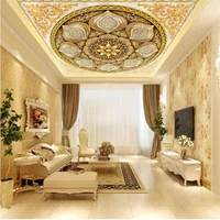 ceiling wallpaper rolls for wall 3d gold jewelry for living room bedroom wall papers home decor ceiling wallpaper