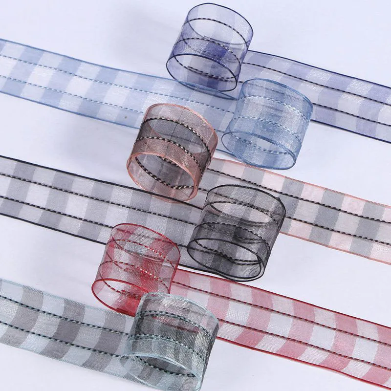 

100Yards High Quality Organza Satin Ribbon Tape Crafts Material Hair Bow Making Supplies For Decoration Bridesmaid Gift Party