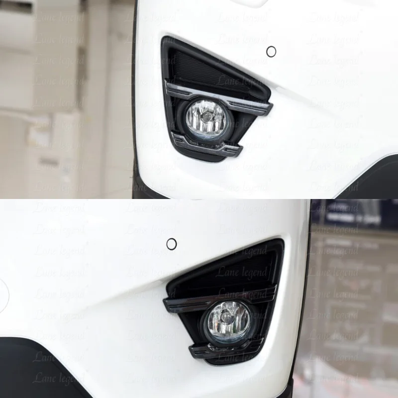 Передний бампер автомобиля противотуманная фара накладка рамка лицевая панель