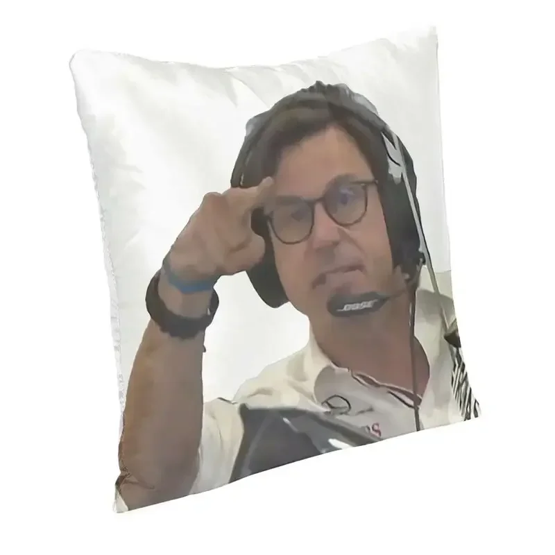 Наволочка для подушки Totos Racing Driver Wolff двухсторонняя наволочка с 3D рисунком дивана