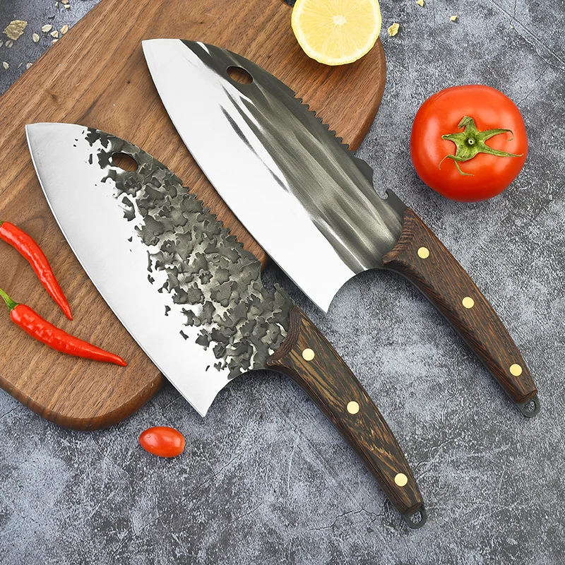 

Нож для резки кованого мяса из нержавеющей стали, нож для резки рыбы, разделительный нож, профессиональный нож для резки острых рыб