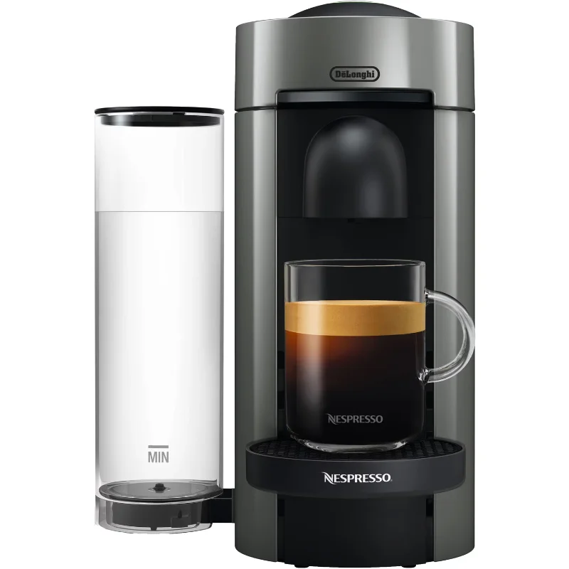 

Кофеварка Nespresso VertuoPlus от De'Longhi, серая