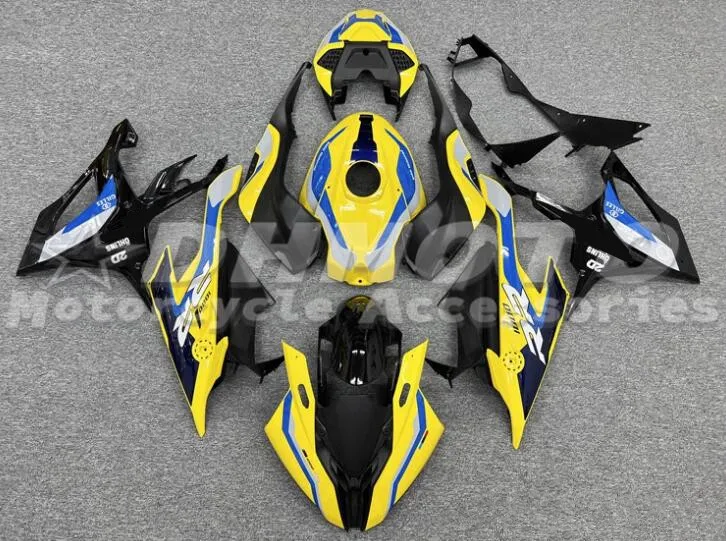 

New ABS Motorcycle Fairings Kit Fit for BMW HP4 S1000RR 2019 2020 2021 2022 19 20 21 22 Bodywork Set Custom Yellow Blue