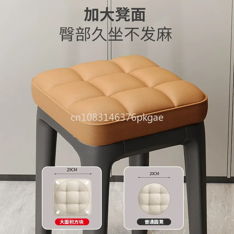 Стул обеденный утолщенный мягкий квадратный мешочек для гостиной может