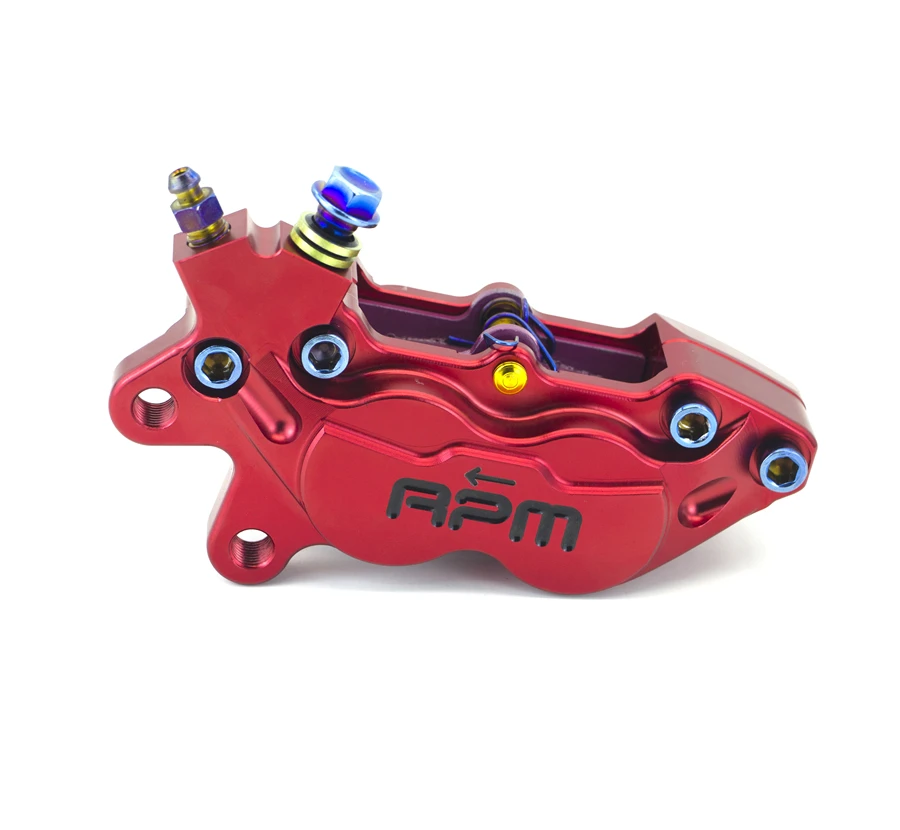 

Universal Disc Brake Caliper Motorcycle 4 Piston Radial Mounting 40mm CNC Brake Pump Pads For Yamaha Kawasaki Scooter Dirt Bike