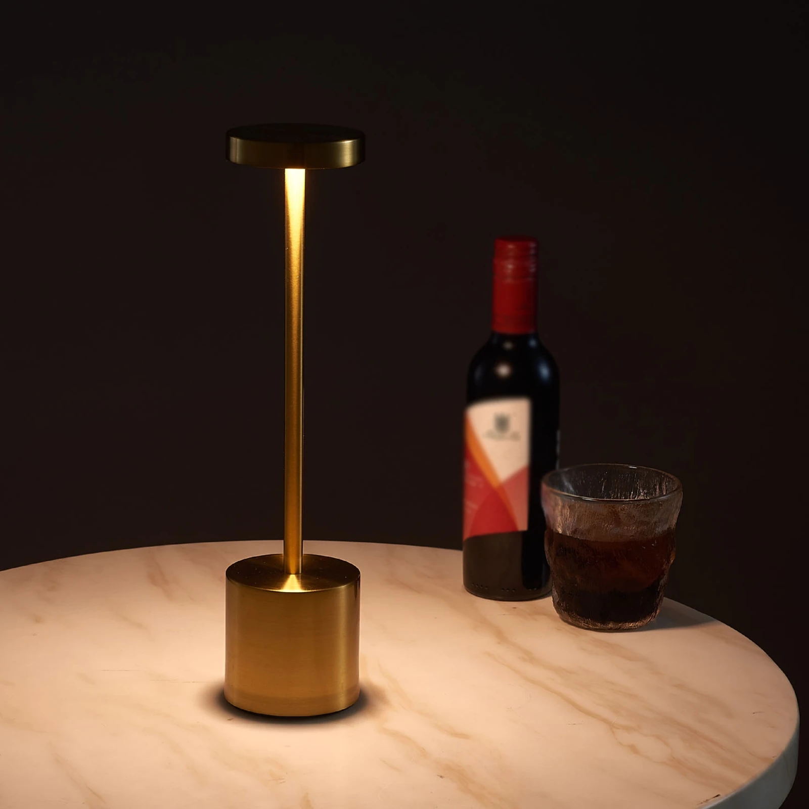 

LED Table Lamp Modern Restaurant Dinner Light USB Rechargeable Creative Lighting Decor For Bar Hotel Dinning Room Night Light