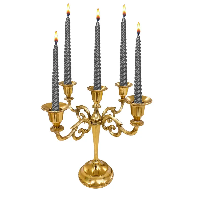 

Metal Candle Sticks Holders Stand Wedding Decoration Bar Party Living Home Room Tabel Decor Candelabra Centerpiece Candlestick