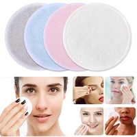 10pcs reusable bamboo fiber cotton pad washable rounds makeup remover pad skin cleaner facial cleaning skin care beauty tools