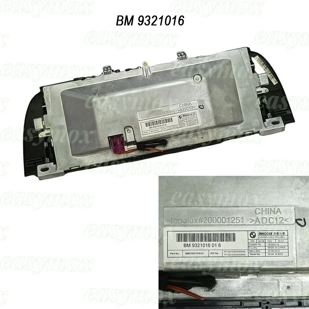 10 25-дюймовый ЖК-дисплей для BMW 5-й серии F10 F11 NBT Navigation BM 9321016 01 6-навигационный