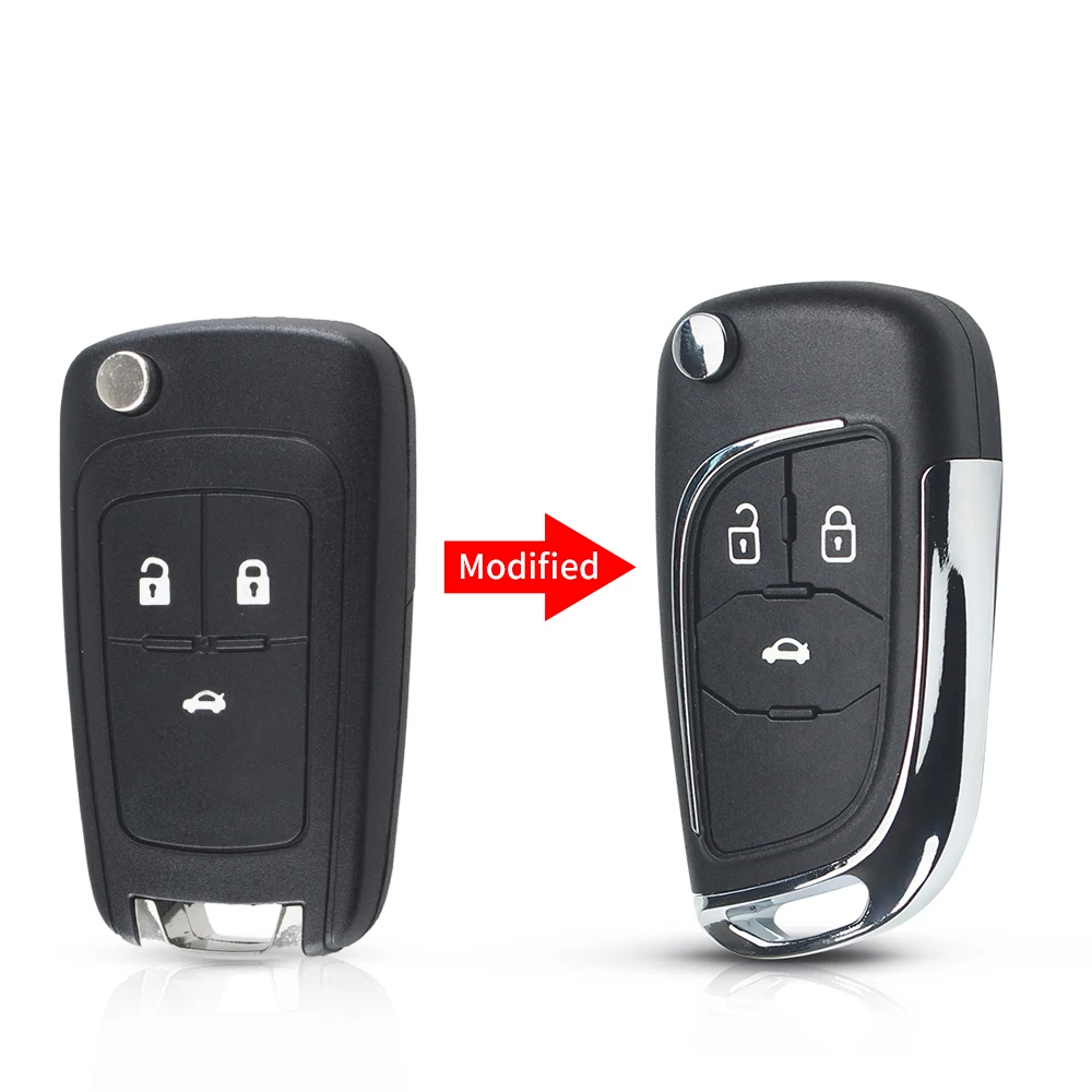 

Чехол-книжка KEYYOU для Chevrolet Cruze Aveo Malibu Epica Lova Camaro Impala, OPEL VAUXHALL Zafira Astra Insignia Корпус Ключа автомобиля с дистанционным управлением, кнопки 2/3/4/5