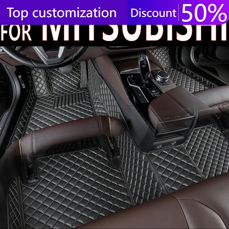 Кожаные автомобильные коврики для MITSUBISHI мощный максимальный Savrin 7seat RVR 3000GT Zinger