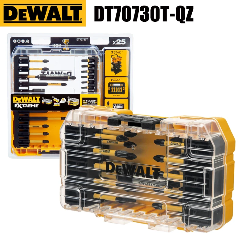

Набор Магнитных отверток DEWALT, диаметром 8 мм, 25 шт.